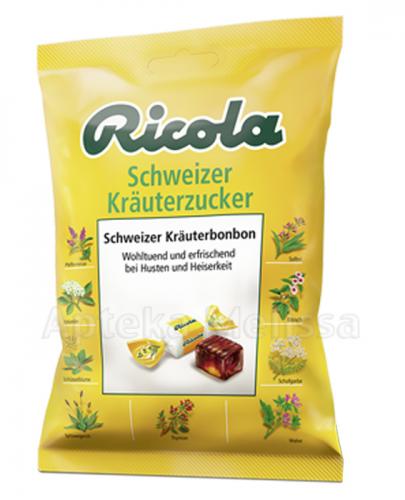 RICOLA Orygnialne Szwajcarskie cukierki ziołowe - 75 g - Apteka internetowa Melissa  