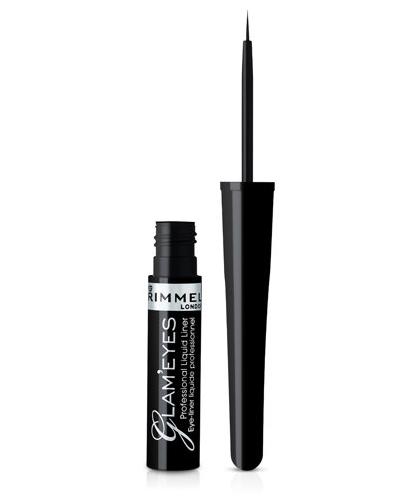 Rimmel Glam Eyes Professional Liquid Liner eyeliner 001 Black Glamour - 3,5 ml - cena, opinie, właściwości - Apteka internetowa Melissa  