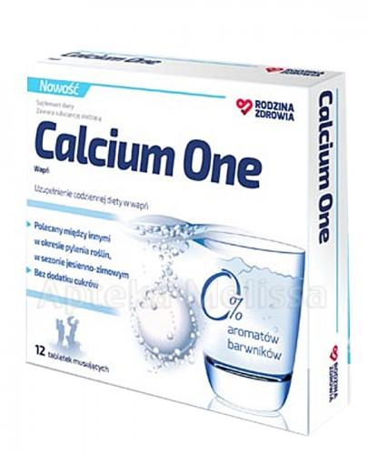 RODZINA ZDROWIA Calcium one - 12 tabl. mus. - Apteka internetowa Melissa