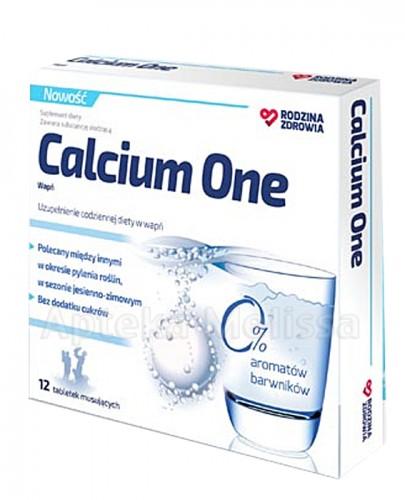  RODZINA ZDROWIA Calcium one - 12 tabl. mus.  - Apteka internetowa Melissa  