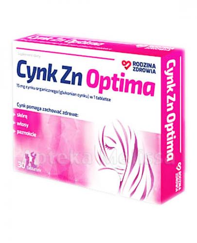 RODZINA ZDROWIA CYNK ZN OPTIMA - 30 tabl.