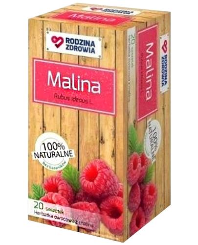  RODZINA ZDROWIA Herbatka owocowa Malina - 20 sasz. - Apteka internetowa Melissa  