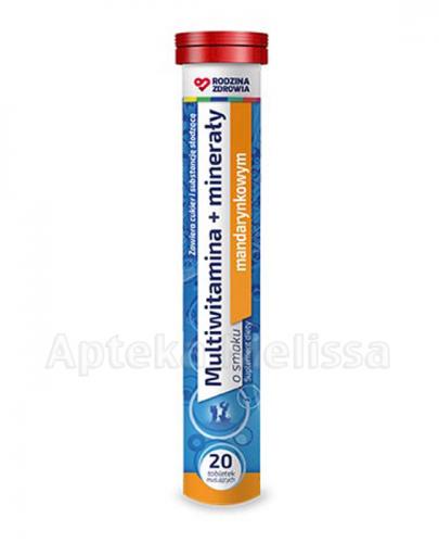 RODZINA ZDROWIA Multiwitamina + minerały - 20 tabl. musujących