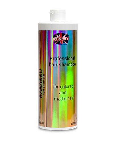  Ronney HoLo Shine Star Babassu Oil Shampoo Szampon energetyzujący do włosów farbowanych i matowych, 1000 ml - Apteka internetowa Melissa  