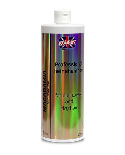  Ronney HoLo Shine Star Macadamia Shampoo Szampon wzmacniający do włosów suchych i osłabionych, 1000 ml - Apteka internetowa Melissa  