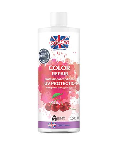  Ronney Professional Conditioner Color Repair Cherry UV Protection Odżywka do włosów farbowanych wiśniowa, 1000 ml - Apteka internetowa Melissa  