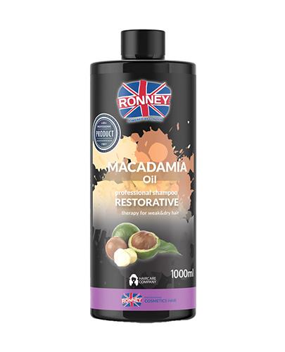  Ronney Professional Shampoo Macadamia Oil Restorative Therapy Szampon wzmacniający do włosów suchych i osłabionych, 300 ml - Apteka internetowa Melissa  