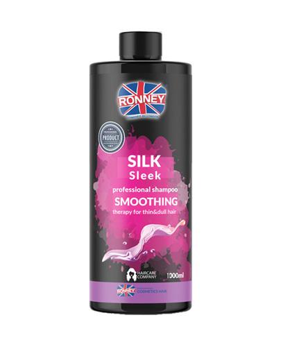  Ronney Professional Shampoo Smoothing Silk Sleek Szampon wygładzający do włosów cienkich i matowych, 1000 ml - Apteka internetowa Melissa  