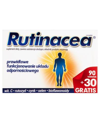 
                                                                          RUTINACEA COMPLETE - 90 tabl. + 30 tabl. - Drogeria Melissa                                              