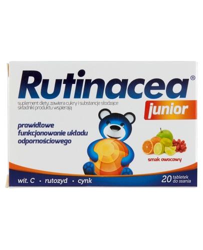Rutinacea Junior, tabletki do ssania, 20 sztuk