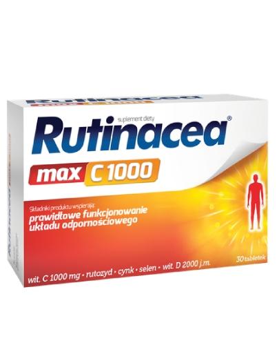  Rutinacea Max C1000, 30 tabletek - Apteka internetowa Melissa  