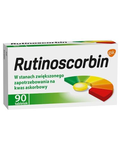 RUTINOSCORBIN, 90 tabletek  - 1016830 - brak kartonowego opakowania  