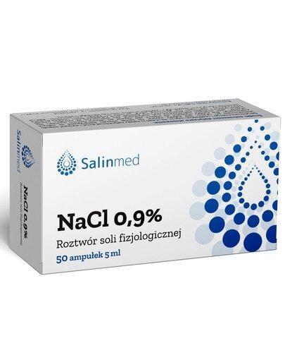  Salinmed NaCl 0,9% roztwór soli fizjologicznej 5 ml, 50 ampułek - Apteka internetowa Melissa  