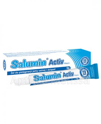  SALUMIN ACTIV żel do pielęgnacji jamy ustnej - 10 g - Apteka internetowa Melissa  