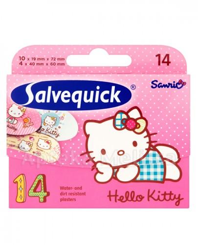 SALVEQUICK HELLO KITTY Plastry odporne na wodę i brud - 14 szt. - Apteka internetowa Melissa