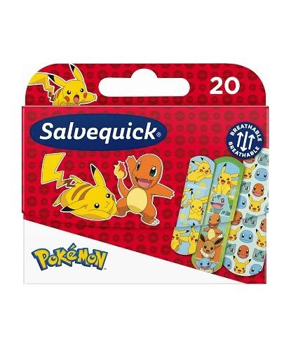  Salvequick Kids Plastry Pokemon, 20 sztuk - Apteka internetowa Melissa  