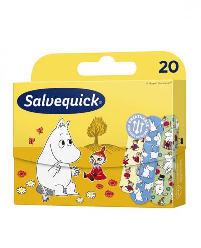 SALVEQUICK MUMINKI Plastry odporne na wodę i brud...
