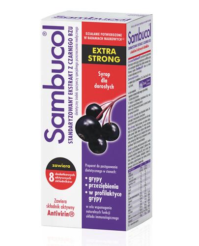 Sambucol Extra Strong syrop dla dorosłych - Apteka internetowa Melissa  