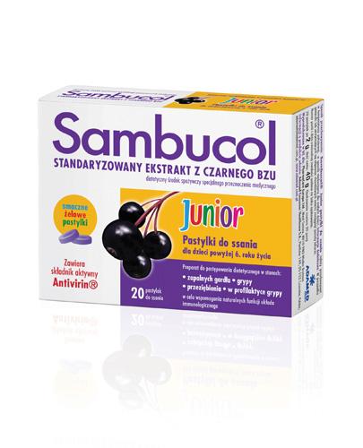 Sambucol Junior Pastylki - Apteka internetowa Melissa