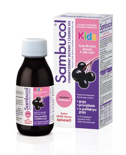  SAMBUCOL KIDS, 120 ml - Apteka internetowa Melissa  