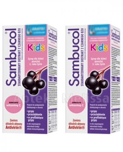  SAMBUCOL KIDS Syrop - 2 x 120 ml - Apteka internetowa Melissa  