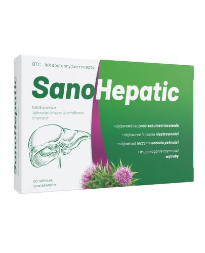  SanoHepatic, 60 tabletek - Apteka internetowa Melissa  
