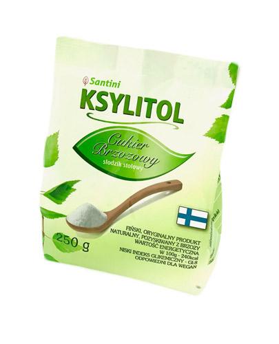 Santini Ksylitol w torebce - 250 g - cena, opinie, właściwości