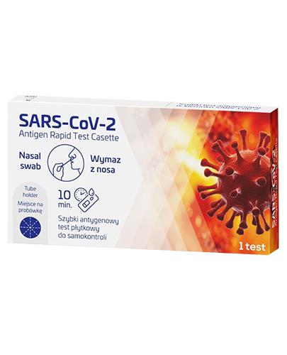  SARS-CoV-2 Szybki Antygenowy Test płytkowy do samokontroli, 1 szt., cena, wskazania, właściwości - Apteka internetowa Melissa  