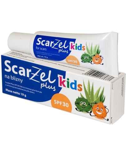  Scarżel Plus Kids SPF 30, 19 g cena, opinie, własciwości - Apteka internetowa Melissa  