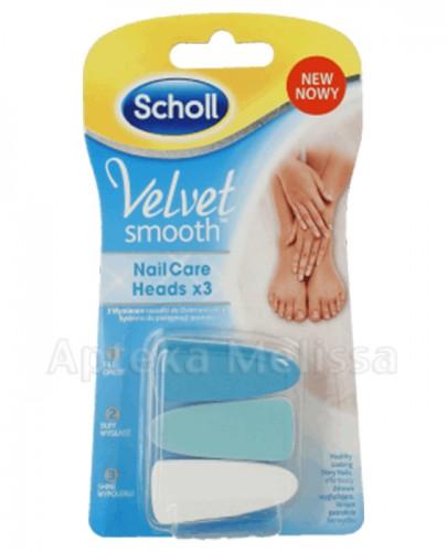 SCHOLL VELVET SMOOTH 3 wymienne nasadki - Apteka internetowa Melissa