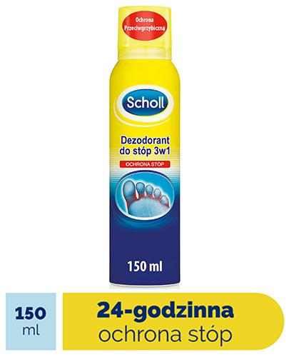 SCHOLL Dezodorant do stóp 3w1 - 150 ml - Apteka internetowa Melissa