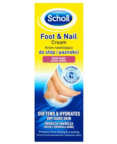 SCHOLL FOOT & NAIL Krem nawilżający do stóp i paznokci - 60 ml - Apteka internetowa Melissa