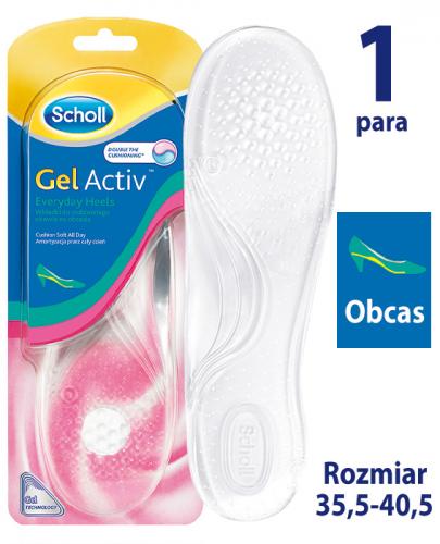 SCHOLL GelActiv Wkładki do codziennego obuwia na obcasie - 2 szt. - Apteka internetowa Melissa