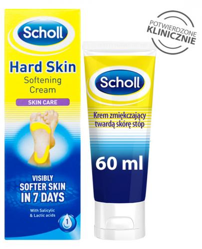 SCHOLL HARD SKIN Krem zmiękczający twardą skórę stóp - 60 ml - Apteka internetowa Melissa