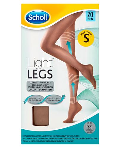  Scholl Light Legs Rajstopy uciskowe cieliste 20 DEN rozmiar S - 1 szt. - cena, opinie, właściwości - Apteka internetowa Melissa  