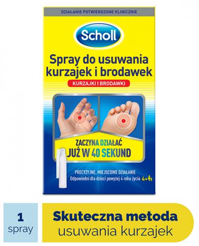 SCHOLL Spray do usuwania kurzajek i brodawek - 1 szt. - Apteka internetowa Melissa