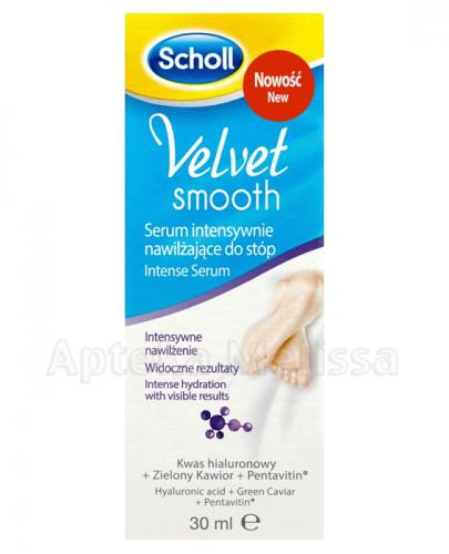SCHOLL VELVET SMOOTH Serum intensywnie nawilżające do stóp - 30 ml - Apteka internetowa Melissa