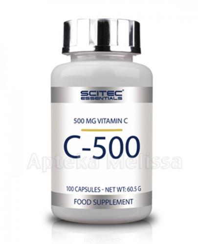 SCITEC VITAMIN C-500 - 100 kaps. - Apteka internetowa Melissa