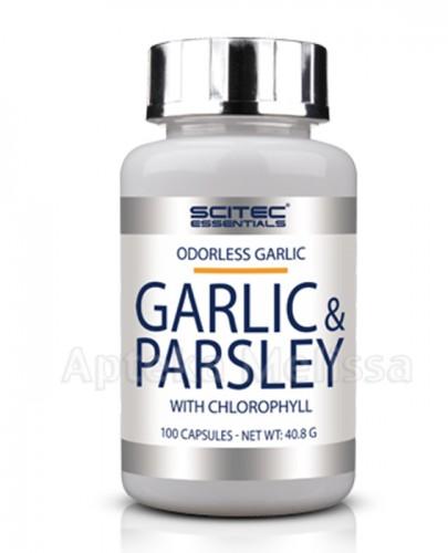 SCITEC GARLIC & PARSLEY + chlorofil - 100 kaps. - Apteka internetowa Melissa