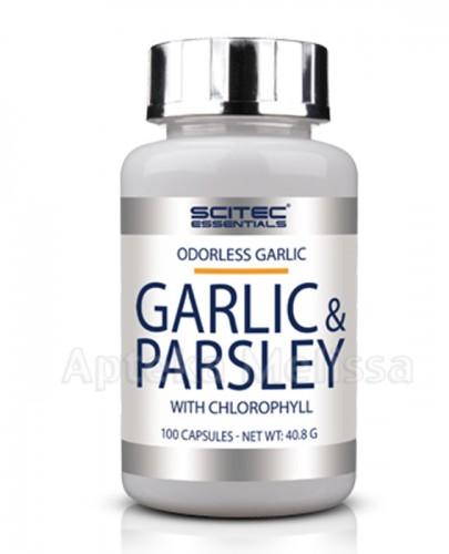  SCITEC GARLIC & PARSLEY + chlorofil - 100 kaps.   - Apteka internetowa Melissa  