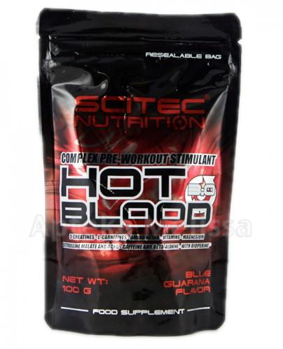 SCITEC HOT BLOOD 3.0 Blue guarana - 100 g - Apteka internetowa Melissa