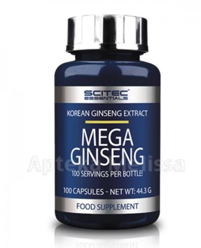 SCITEC MEGA GINSENG - 100 kaps. - Apteka internetowa Melissa