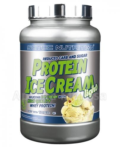 SCITEC PROTEIN ICE CREAM Light smak waniliowo-limonkowy - 1250 g - Apteka internetowa Melissa