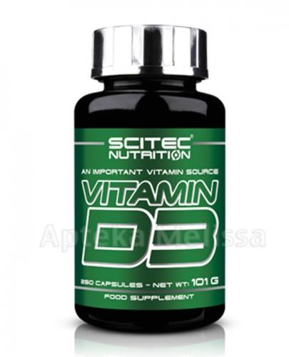 SCITEC VITAMIN D3 - 250 kaps. - Apteka internetowa Melissa