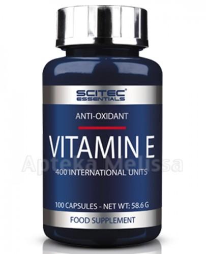 SCITEC VITAMIN E - 100 kaps. - Apteka internetowa Melissa