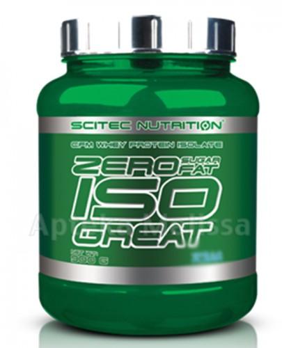 SCITEC ZERO SUGAR ZERO FAT ISOGREAT O smaku truskawkowym - 900 g - Apteka internetowa Melissa