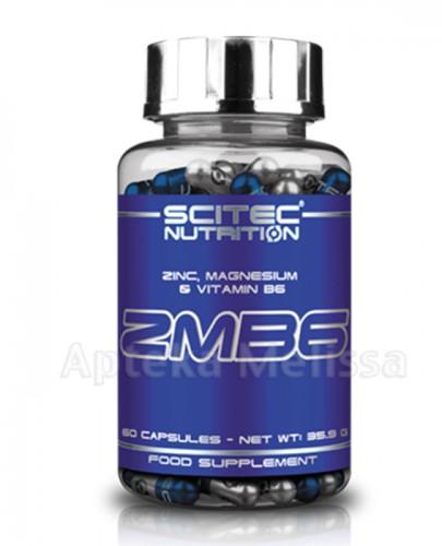  SCITEC ZMB6 Cynk, magnez i witamina B6 - 60 kaps. - Apteka internetowa Melissa  