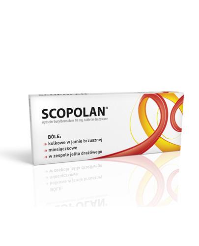 SCOPOLAN 10 mg - 30 szt. (drażetki) - Apteka internetowa Melissa
