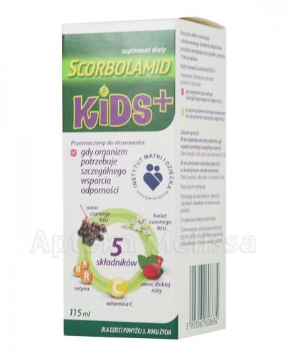  SCORBOLAMID KIDS+ Syrop - 115 ml - Apteka internetowa Melissa  
