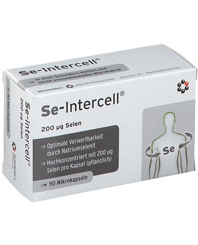  Se-Intercell Selen, 90 kaps., cena, opinie, właściwości  - Apteka internetowa Melissa  